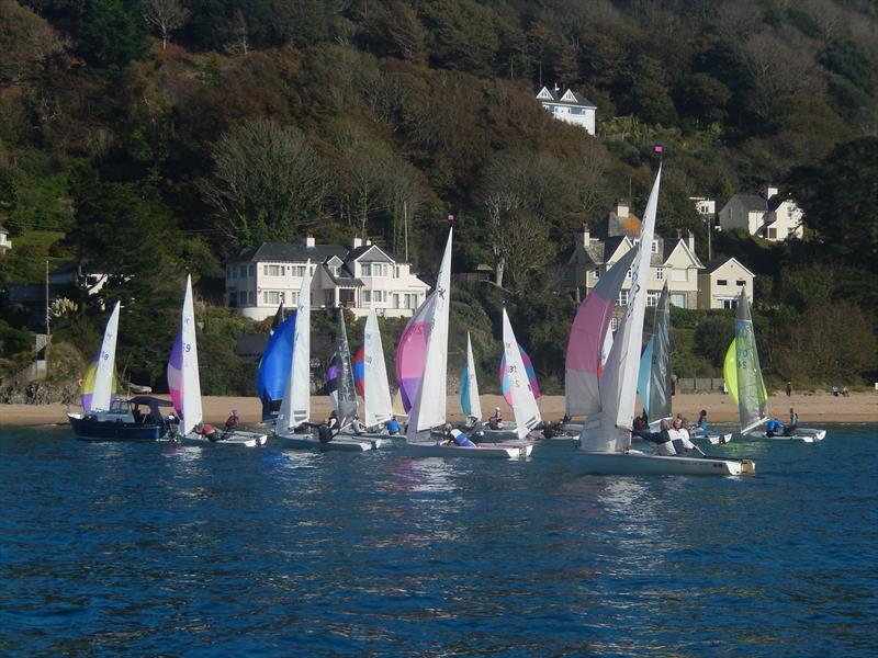 Salcombe Brewery 50th Lark Masters photo copyright Malcolm Mackley taken at Salcombe Yacht Club and featuring the Lark class