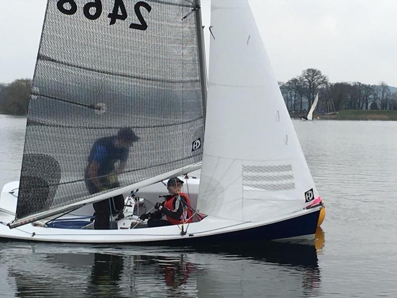 Larks at South Staffs photo copyright James Croxford taken at South Staffordshire Sailing Club and featuring the Lark class