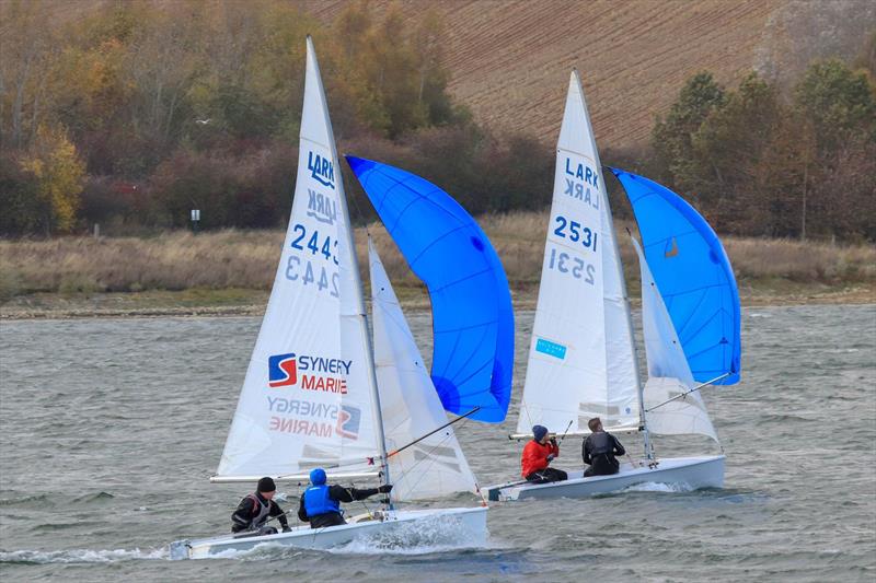 Lark Winter Championship at Northampton photo copyright Chris Bowen taken at Northampton Sailing Club and featuring the Lark class