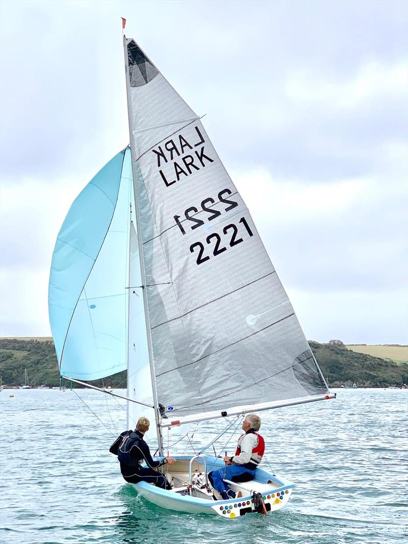 Lark Masters at Salcombe photo copyright Claire Booth taken at Salcombe Yacht Club and featuring the Lark class