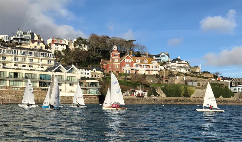 Salcombe Yacht Club Winter Series Race 6 photo copyright Ollie Alexander taken at Salcombe Yacht Club and featuring the Lark class