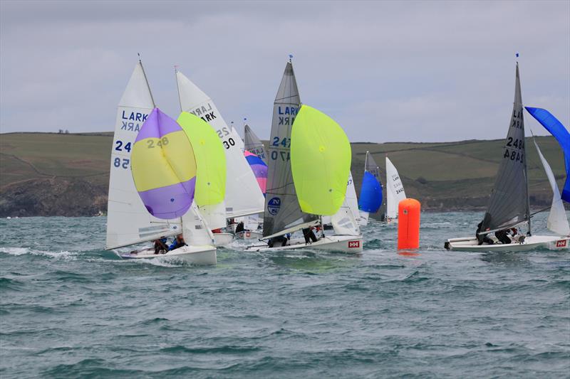 Larks racing at Rock photo copyright Roger Williams taken at Rock Sailing and Waterski Club and featuring the Lark class