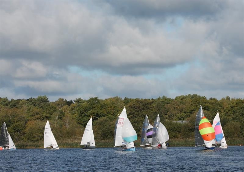 Lark Open at Frensham Pond photo copyright Rebecca Videlo taken at Frensham Pond Sailing Club and featuring the Lark class