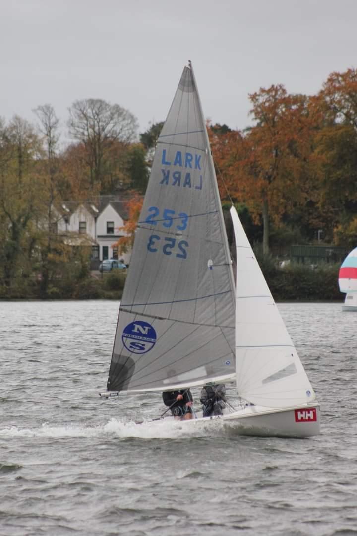 Larks at South Staffs photo copyright Martin Warburton taken at South Staffordshire Sailing Club and featuring the Lark class