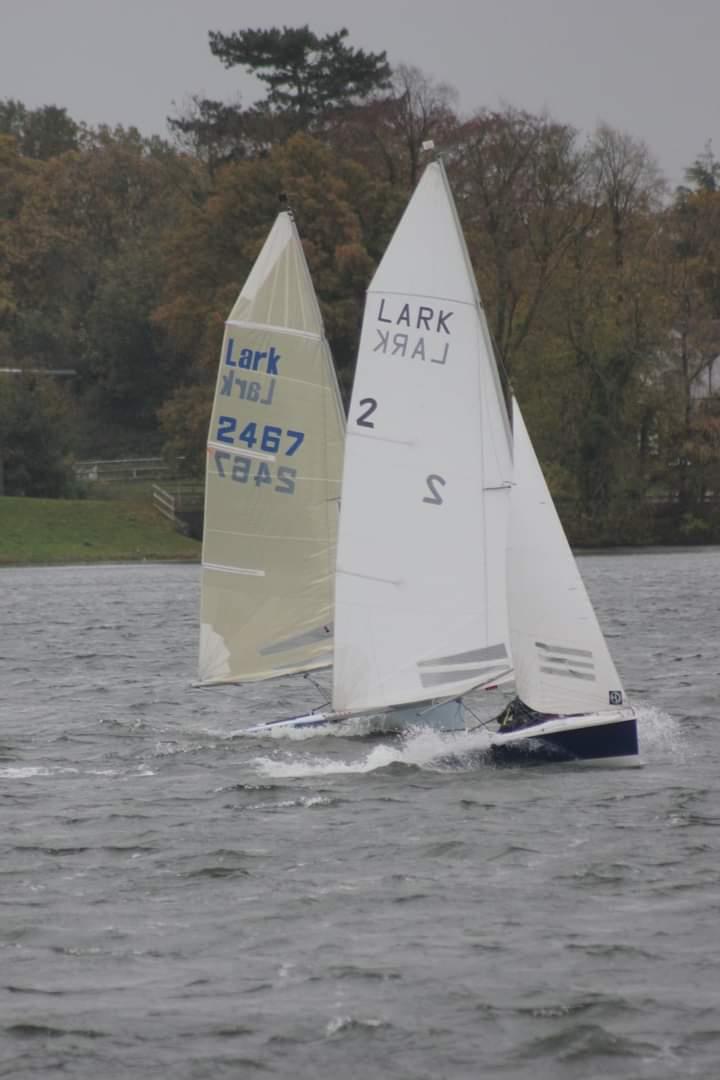 Larks at South Staffs photo copyright Martin Warburton taken at South Staffordshire Sailing Club and featuring the Lark class
