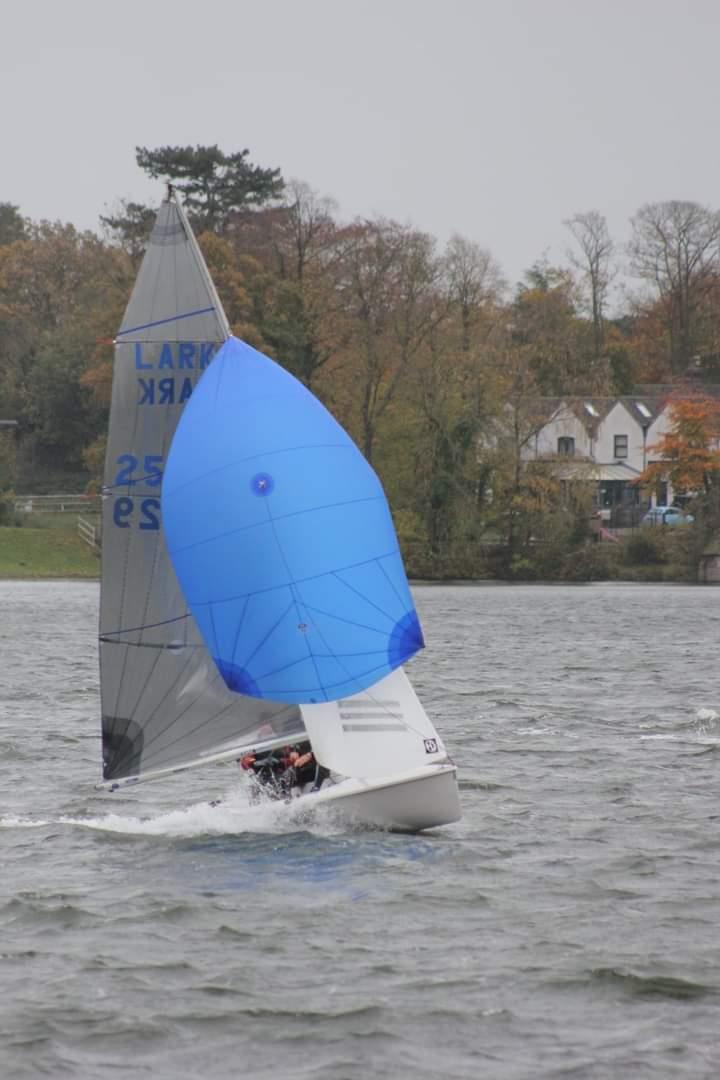 Larks at South Staffs photo copyright Martin Warburton taken at South Staffordshire Sailing Club and featuring the Lark class