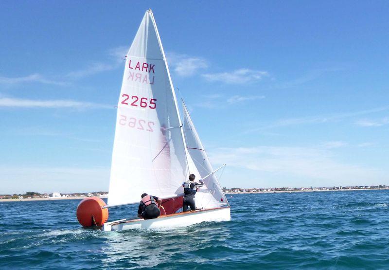 Felpham SC Porte Shield and Hago Cup races 2&3 photo copyright Sam Atherton taken at Felpham Sailing Club and featuring the Lark class