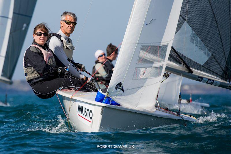 Tim Fells in the Musto Lark National Championships 2021 - photo © Robert Deaves / www.robertdeaves.uk