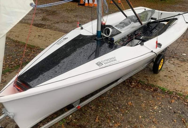 Synergy Marine's new Lark demo boat at the Lark Inlands photo copyright Synergy Marine taken at Frensham Pond Sailing Club and featuring the Lark class