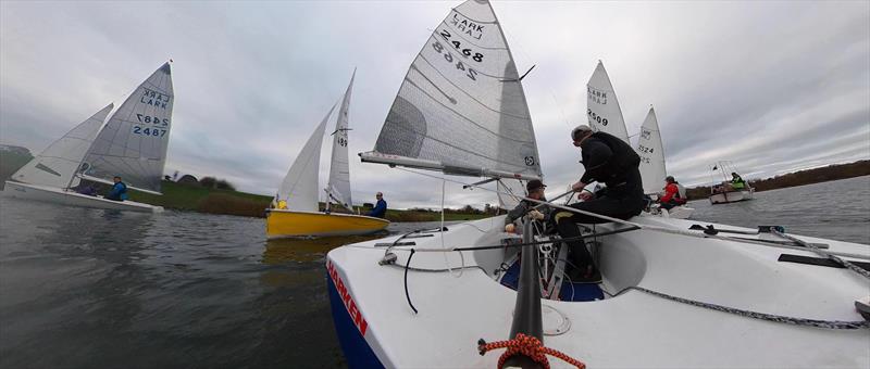 On board with the Larks at South Staffs photo copyright Lark Class taken at South Staffordshire Sailing Club and featuring the Lark class