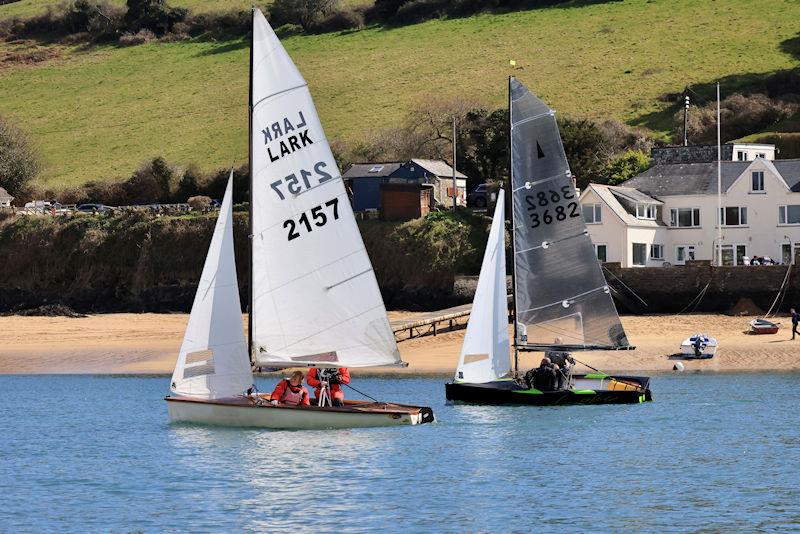 Salcombe Yacht Club Spring Series Race 4 photo copyright Lucy Burn taken at Salcombe Yacht Club and featuring the Lark class