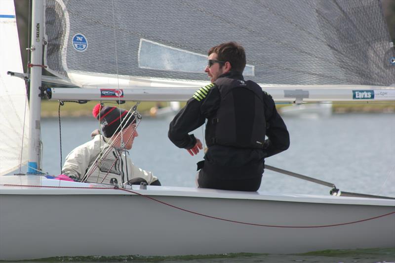 Chris White and Ollie Goodhead during the South Staffs Lark Open - photo © Martin Warburton