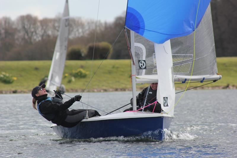 Jonny Coate and Kate Phillips during the South Staffs Lark Open - photo © Martin Warburton