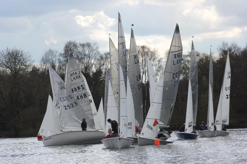 Race 3 start during the South Staffs Lark Open - photo © Martin Warburton