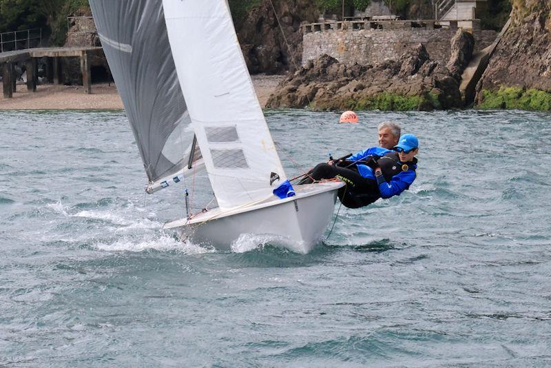 Salcombe YC Sailing Club Series Race 2 photo copyright Lucy Burn taken at Salcombe Yacht Club and featuring the Lark class