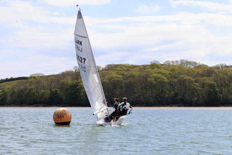 Salcombe YC Sailing Club Series Race 4 photo copyright Lucy Burn taken at Salcombe Yacht Club and featuring the Lark class