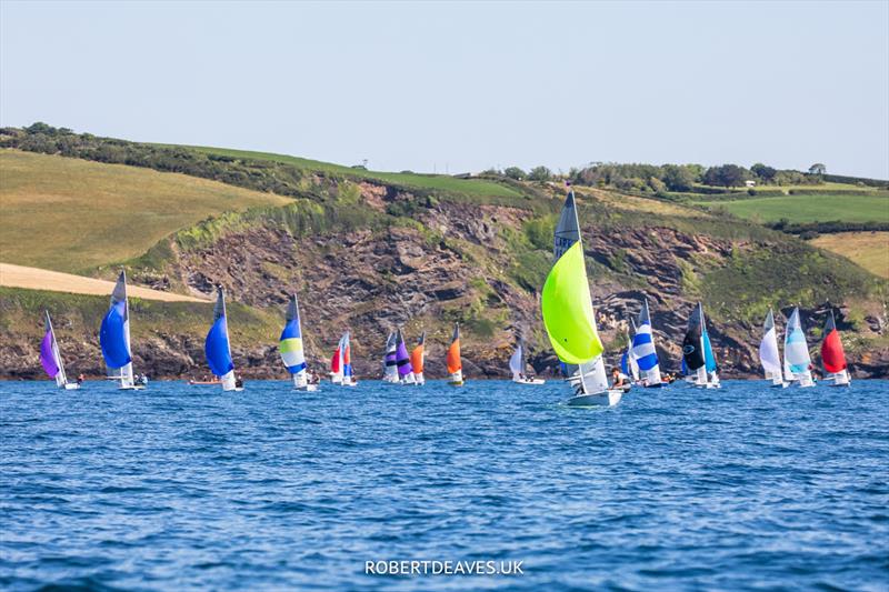 Day 3 of the Musto Lark Nationals at Pentewan - photo © Robert Deaves / www.robertdeaves.uk