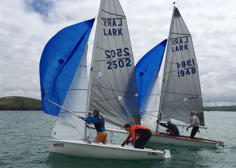 Lark Open at Rock photo copyright Justin Allder taken at Rock Sailing and Waterski Club and featuring the Lark class