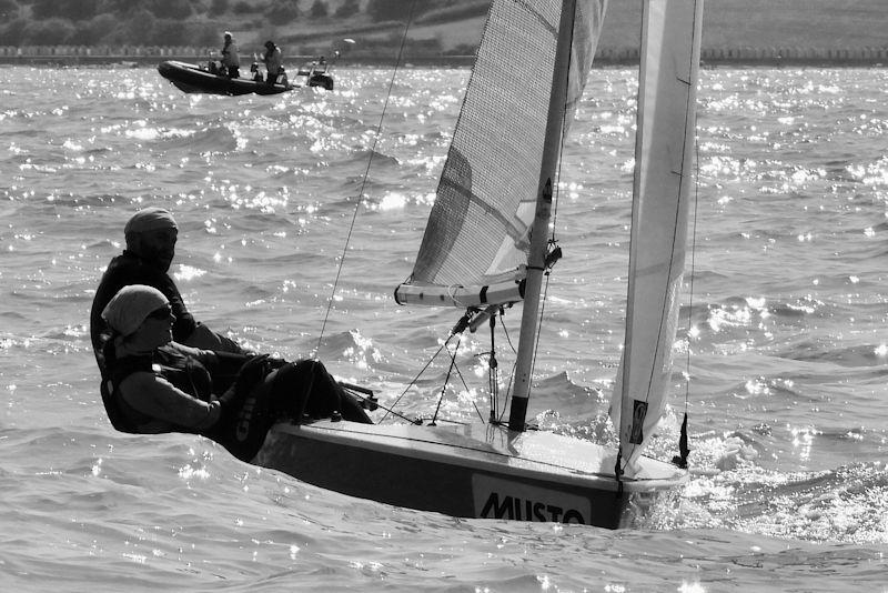 Musto Lark National Championship at Brixham day 2 photo copyright Will Loy taken at Brixham Yacht Club and featuring the Lark class