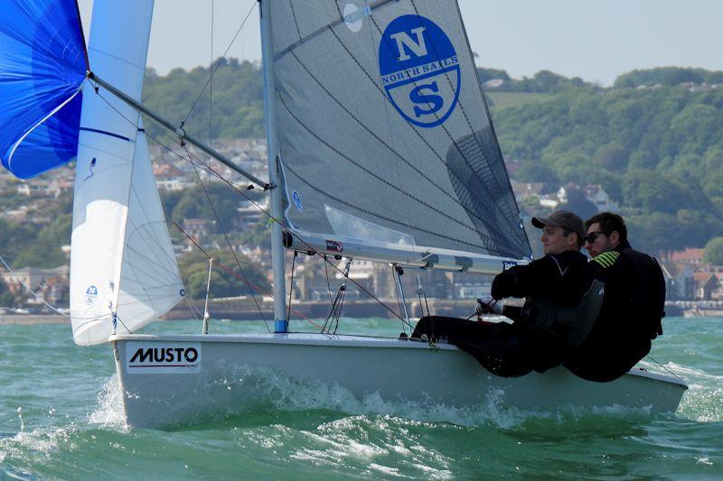 Musto Lark National Championship at Brixham day 2 photo copyright Will Loy taken at Brixham Yacht Club and featuring the Lark class