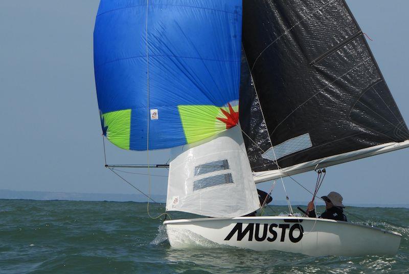 Musto Lark National Championship at Brixham day 2 photo copyright Will Loy taken at Brixham Yacht Club and featuring the Lark class