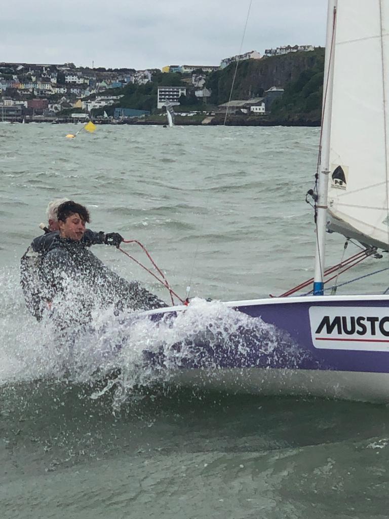 Musto Lark National Championship at Brixham photo copyright Sean Semmens taken at Brixham Yacht Club and featuring the Lark class