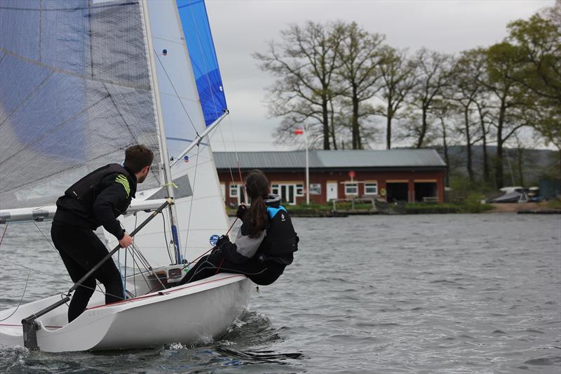 Lark Spring Championship at South Staffs photo copyright Martin Warburton taken at South Staffordshire Sailing Club and featuring the Lark class