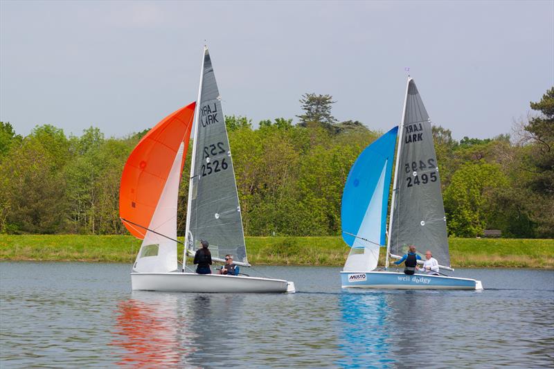 Lark open meeting at Shustoke photo copyright Paul Collins taken at Shustoke Sailing Club and featuring the Lark class