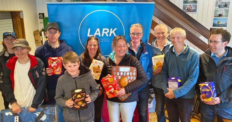 Larks at the Waldringfield Easter Egg 2025 - photo © Alexis Smith