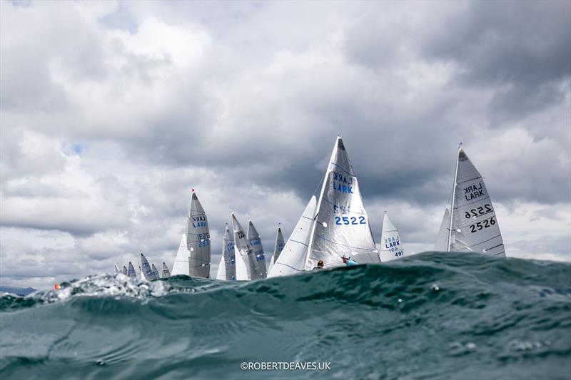 2025 Musto Lark Nationals at Abersoch Day 2 - photo © Robert Deaves / www.robertdeaves.uk