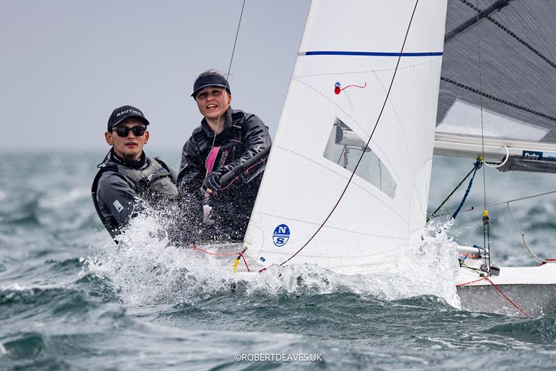2025 Musto Lark Nationals at Abersoch Day 3 photo copyright Robert Deaves / www.robertdeaves.uk taken at South Caernarvonshire Yacht Club and featuring the Lark class