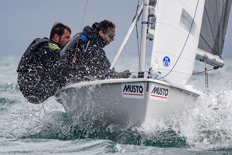 2025 Musto Lark Nationals at Abersoch Day 3 photo copyright Robert Deaves / www.robertdeaves.uk taken at South Caernarvonshire Yacht Club and featuring the Lark class