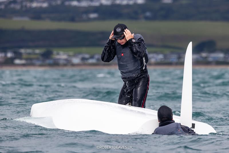 2025 Musto Lark Nationals at Abersoch Day 3 photo copyright Robert Deaves / www.robertdeaves.uk taken at South Caernarvonshire Yacht Club and featuring the Lark class