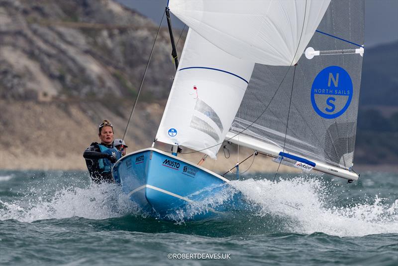 2025 Musto Lark Nationals at Abersoch Day 3 photo copyright Robert Deaves / www.robertdeaves.uk taken at South Caernarvonshire Yacht Club and featuring the Lark class