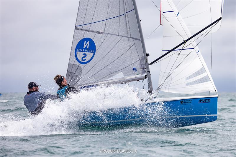 2025 Musto Lark Nationals at Abersoch Day 3 photo copyright Robert Deaves / www.robertdeaves.uk taken at South Caernarvonshire Yacht Club and featuring the Lark class