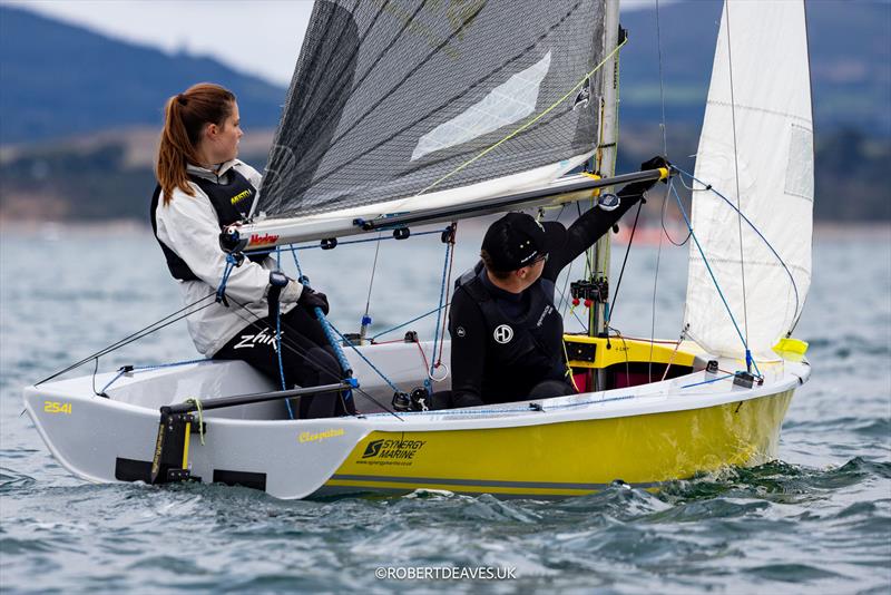 2025 Musto Lark Nationals at Abersoch Day 4 photo copyright Robert Deaves / www.robertdeaves.uk taken at South Caernarvonshire Yacht Club and featuring the Lark class