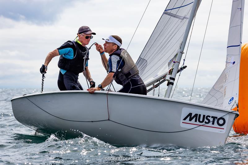 2025 Musto Lark Nationals at Abersoch Day 4 photo copyright Robert Deaves / www.robertdeaves.uk taken at South Caernarvonshire Yacht Club and featuring the Lark class