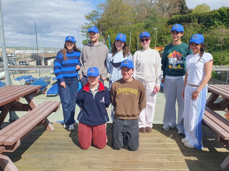 Craftinsure Lark Youth Championship at Weymouth photo copyright Sam Brearey & Tye Shuttleworth taken at Weymouth Sailing Club and featuring the Lark class