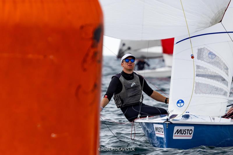 Musto Lark Nationals 2026 at Fowey day 4 photo copyright Robert Deaves / www.robertdeaves.uk taken at Fowey Sailing and featuring the Lark class