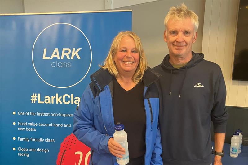 John and Vicky Brickwood, third overall - Craftinsure Lark Inland Championships at Northampton - photo © Stuart Allen