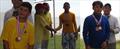 Corozal Bay Regatta Laser Winners (l-r) Joaquin Alcoser (CBSC); Trent Hardwick;Wilson Rivera © BzSA / Sharon Hardwick