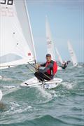 Silver for Isaac Schotte at the 2025 ILCA Under-21 World Championships © Sailing Lens