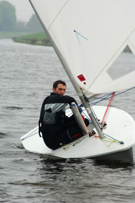 Drizzle and light winds for the Home Counties and Eastern Region Laser Grand Prix at Denver SC photo copyright Chris Hall taken at Denver Sailing Club and featuring the ILCA 7 class