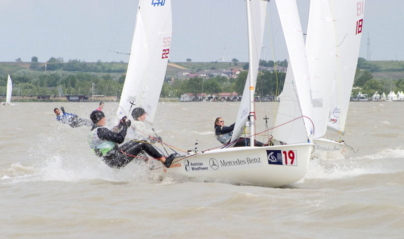 Exciting racing across all the courses on day five of the ISAF World Sailing Games photo copyright WorldSailingGames2006 taken at  and featuring the ILCA 7 class