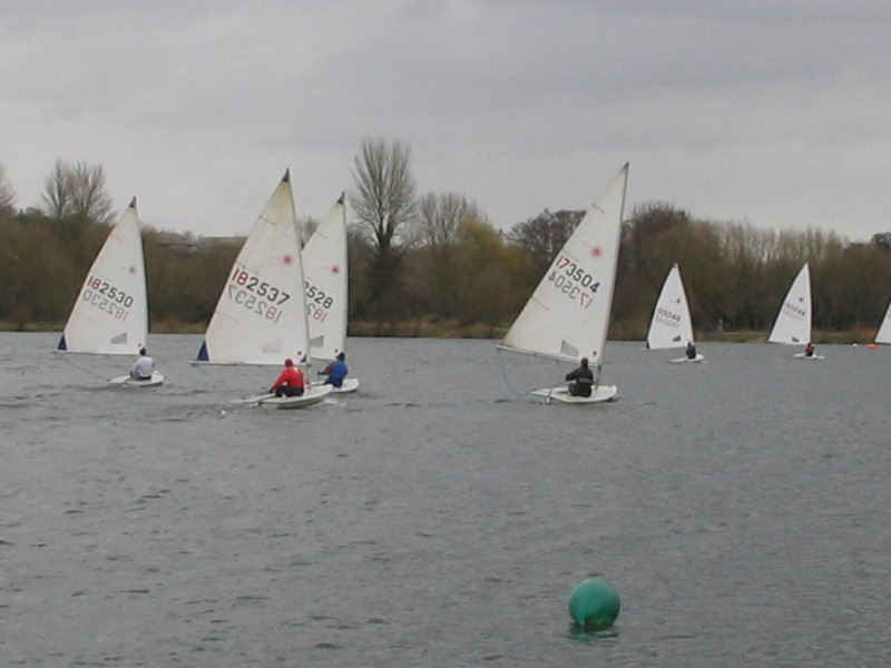 Winds peak at 30 knots for the BLYM Laser Grand Prix photo copyright Dave Blakesley taken at Bury Lake Young Mariners and featuring the ILCA 7 class