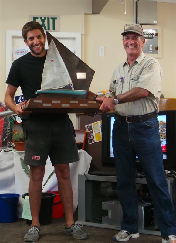 Dario Motta - 2014 Panmure Lagoon Sailing Club RSA Regatta Trophy Winner photo copyright Anna Wallace taken at Panmure Lagoon Sailing Club and featuring the ILCA 7 class