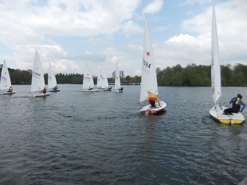 Redesmere Laser open photo copyright Peter Baldwin taken at Redesmere Sailing Club and featuring the ILCA 7 class