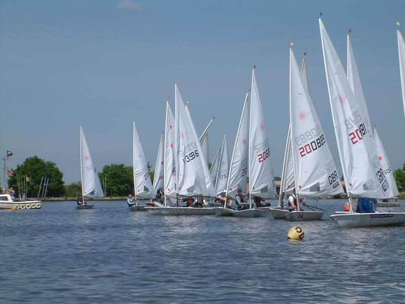 Beaver Laser open photo copyright Simon Wigmore taken at Beaver Sailing Club and featuring the ILCA 7 class