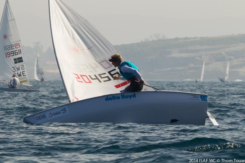 Nicholas Heiner on day 3 of the ISAF Sailing World Championship photo copyright Thom Touw / www.thomtouw.com taken at  and featuring the ILCA 7 class