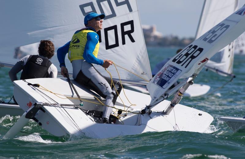 ISAF Sailing World Cup Miami day 5 photo copyright Ocean Images taken at Coconut Grove Sailing Club and featuring the ILCA 7 class